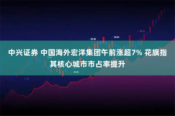 中兴证券 中国海外宏洋集团午前涨超7% 花旗指其核心城市市占率提升